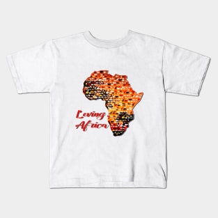 loving africa Kids T-Shirt